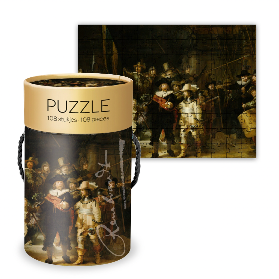 Puzzle Tube - Rembrandt The Night Watch