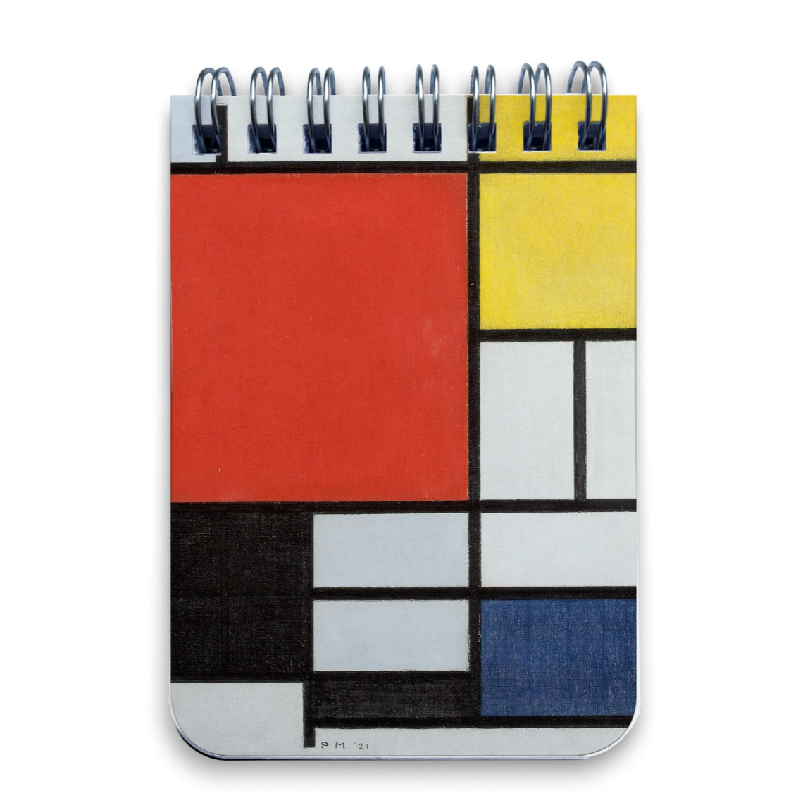 Mondrian Composition A7 Pocket Notebook by MTDay | zillymonkey
