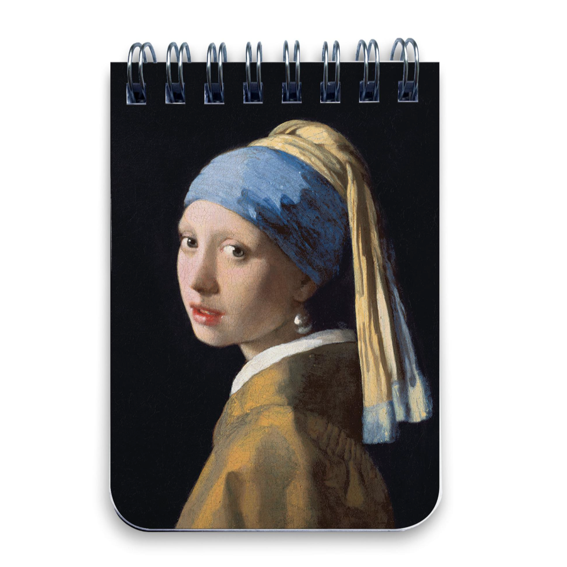 Vermeer Girl with Pearl Earring A7 Pocket Notebook
