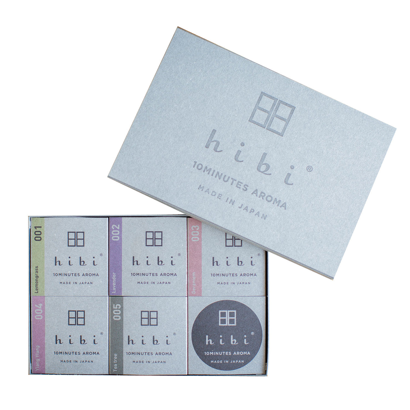 Hibi Incense Matches 5-Box Gift Set by Hibi Match
