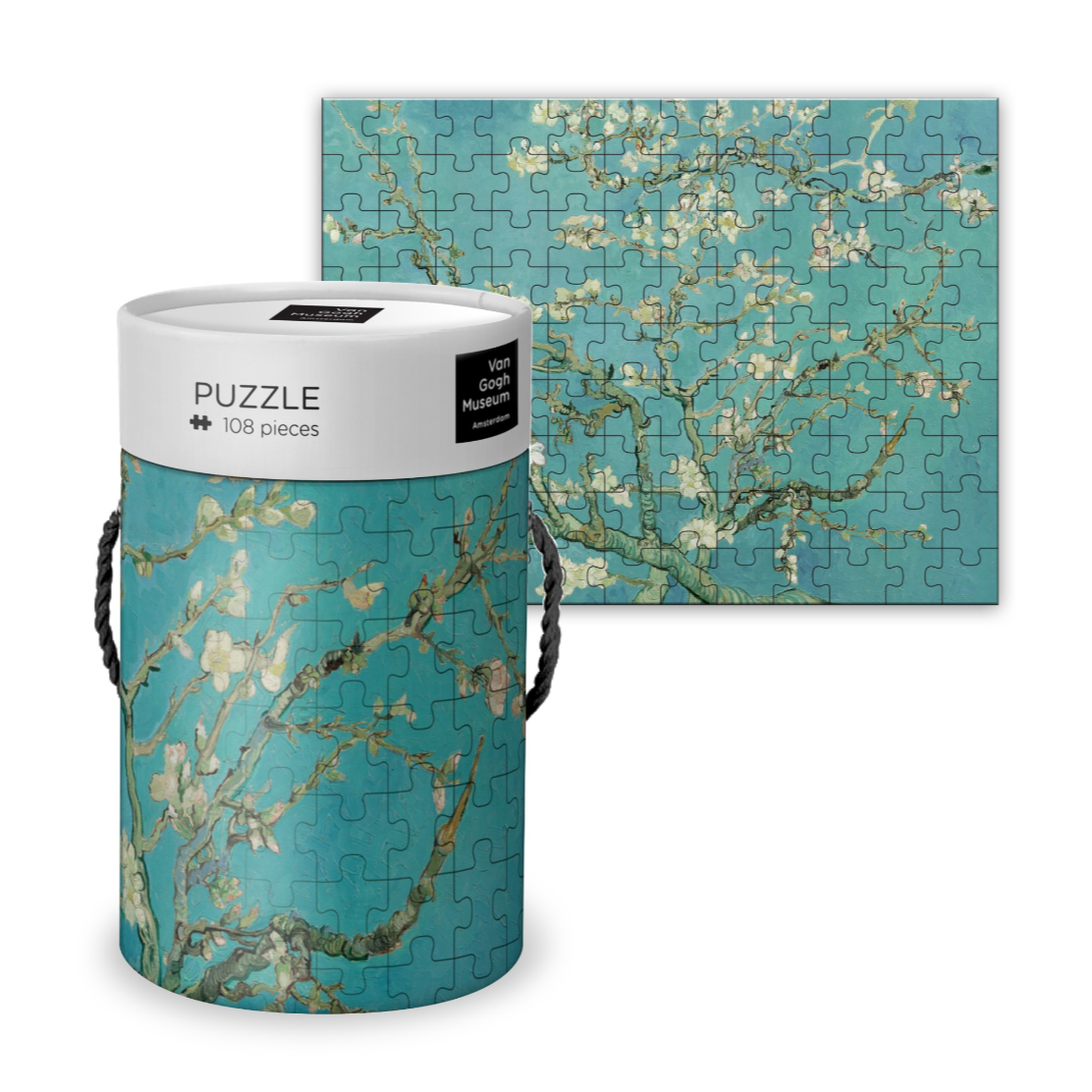 Puzzle Tube - Van Gogh Almond Blossom