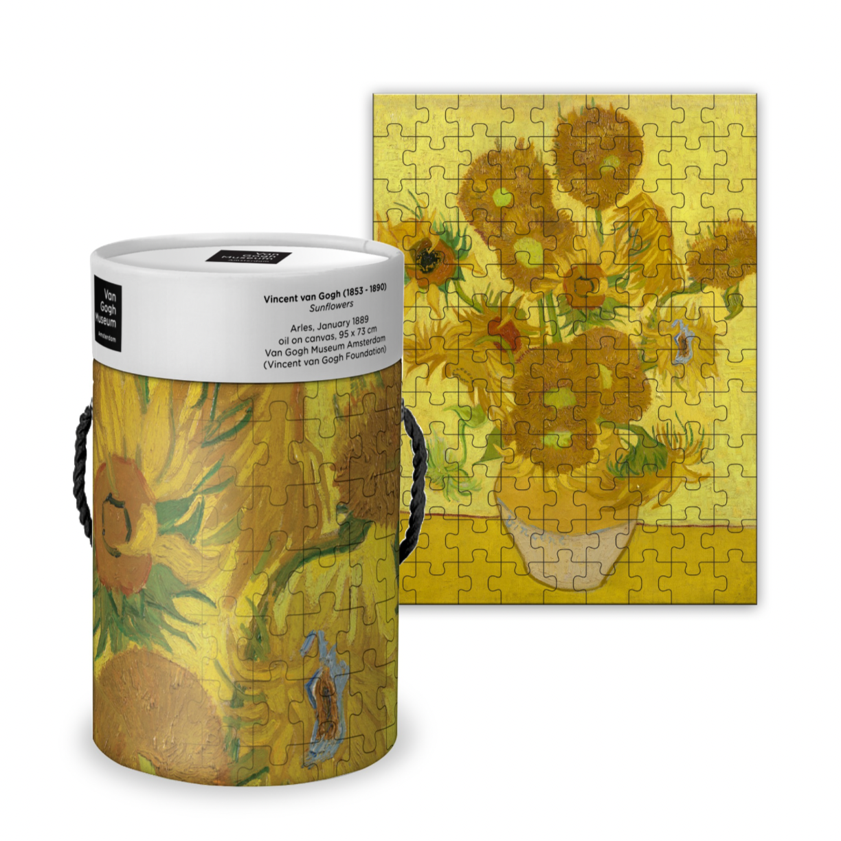 Puzzle Tube - Van Gogh Sunflowers