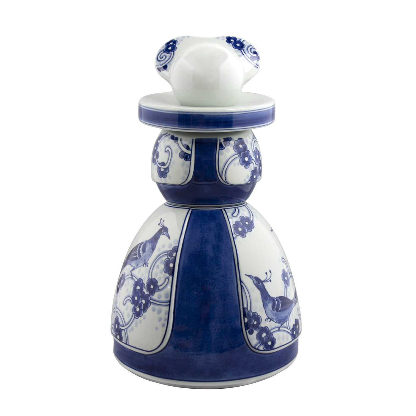 Proud Mary Peacock Delft Blue