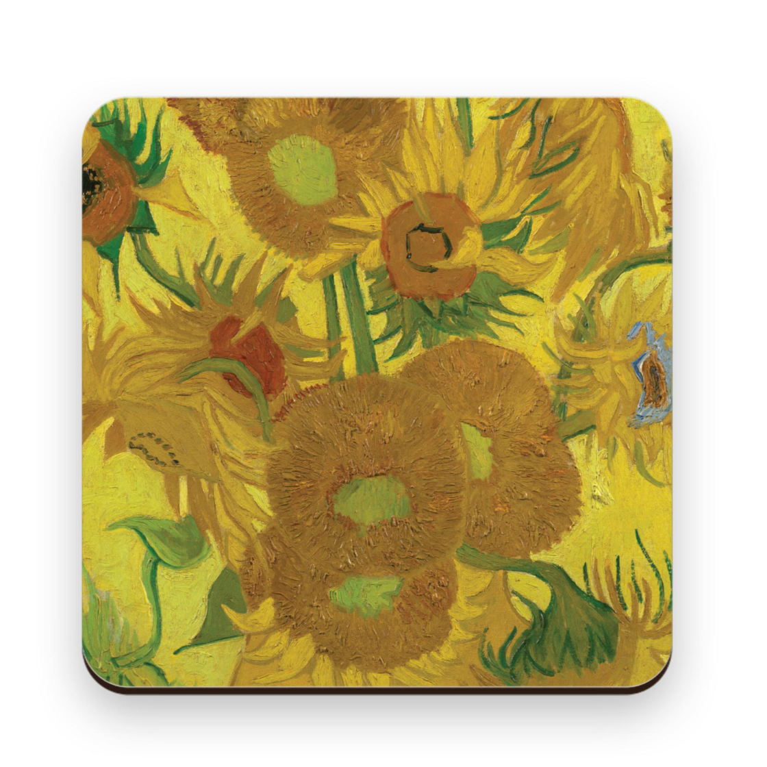 Coaster Van Gogh Sunflowers Set of 5