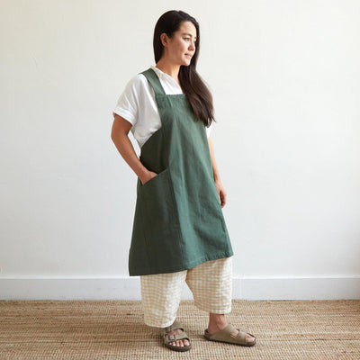 Canvas Workshop Apron by The Floral Society