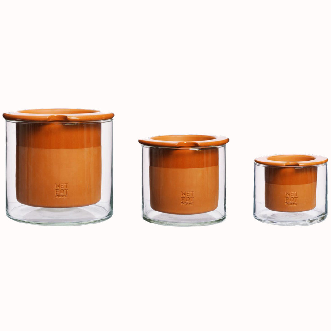 moma self watering planter Self-Watering Plant Pot by Wet Pot Systems MOMA