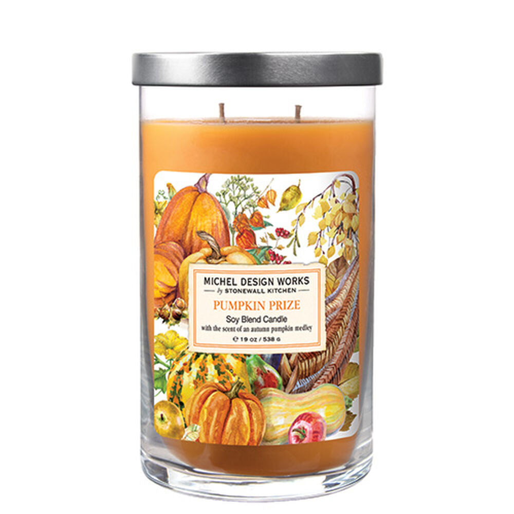 Pumpkin Prize Large Tumbler Candle by Michel Design Works