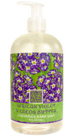 Greenwich Bay Trading Co African Violet Shea Butter Liquid Soap
