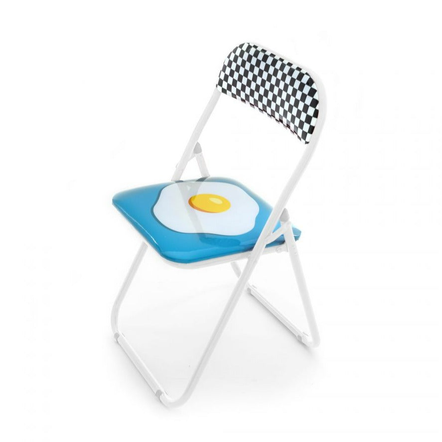 Folding Chair Egg by Seletti