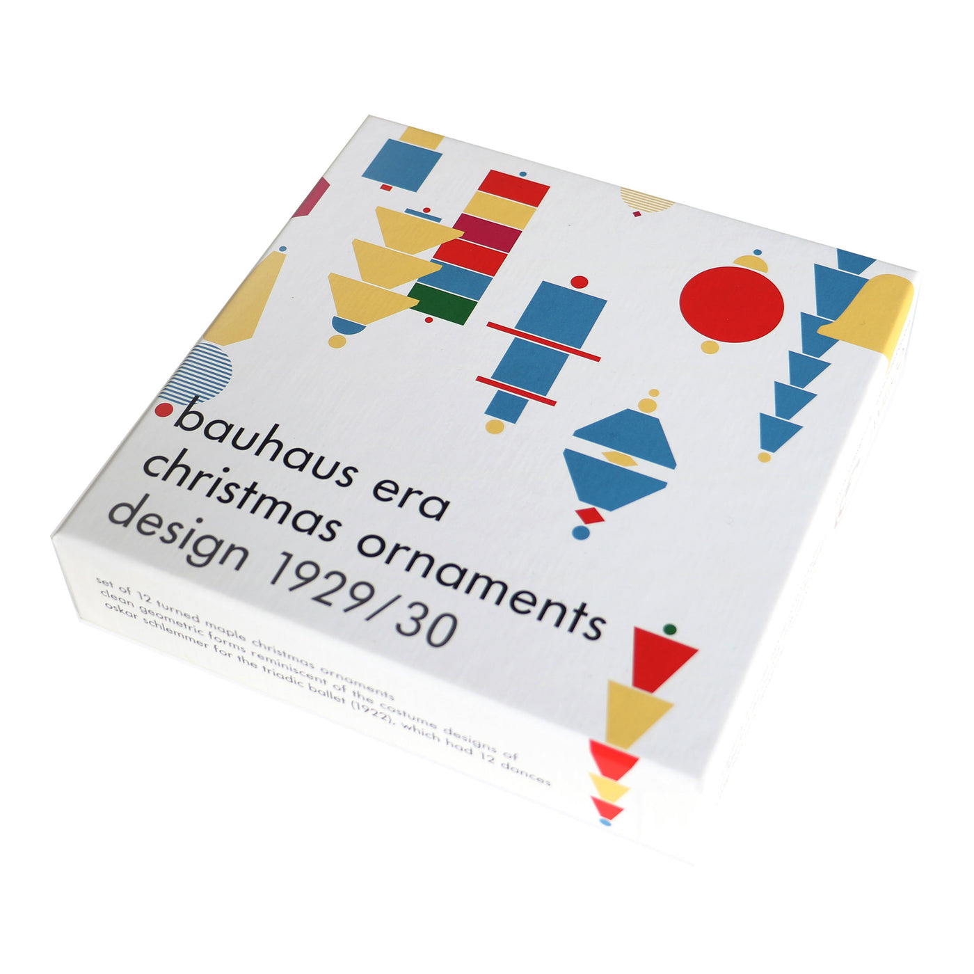 12 Bauhaus-era Christmas Ornaments