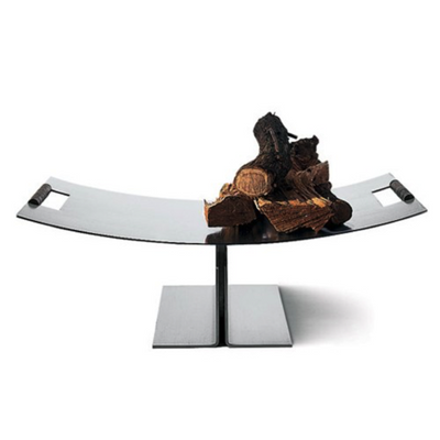 Peter Maly Fireside Log Holder by Conmoto