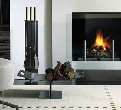 Peter Maly Fireside Tools with Floor Stand by Conmoto