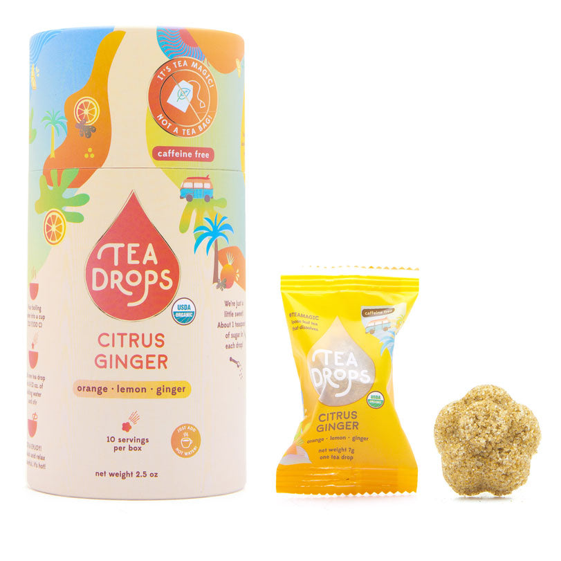Citrus Ginger Organic Tea Drop