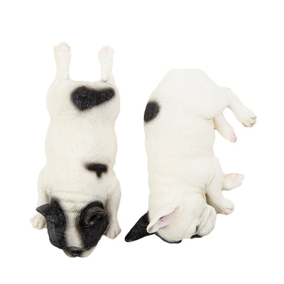 Sleeping French Bulldog Statue Set (1-3) 1:6