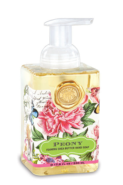 Peony Foaming Hand Soap by Michel Design Works