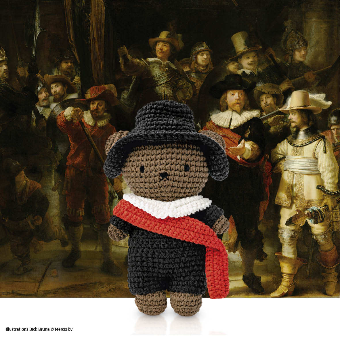 Crocheted Boris The Night Watch Outfit