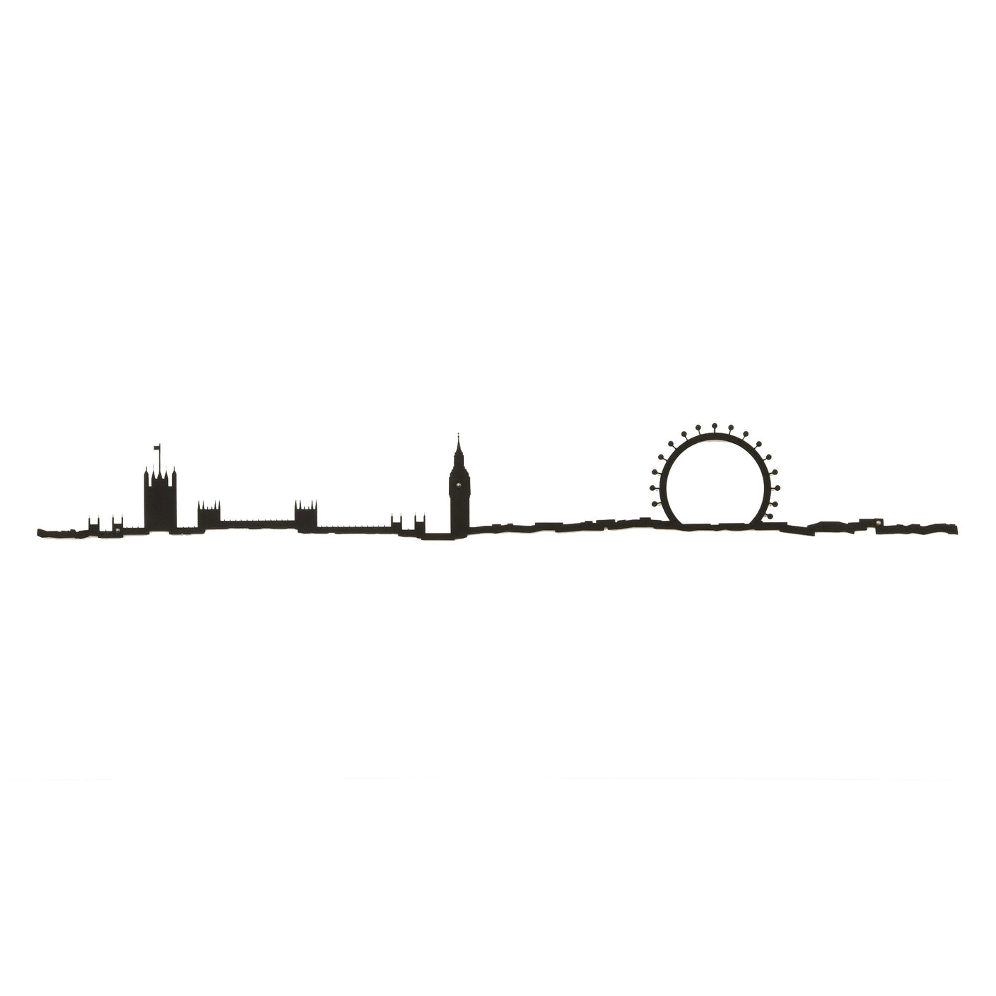 49.25” XL City Skyline Silhouette - London by The Line