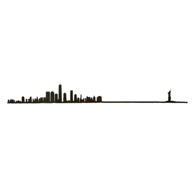 49.25” XL City Skyline Silhouette - New York City