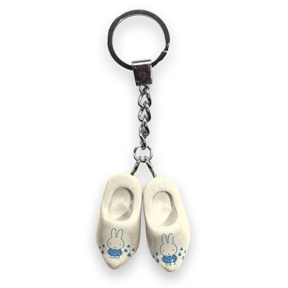 Miffy Wooden Clog Pair Keychain