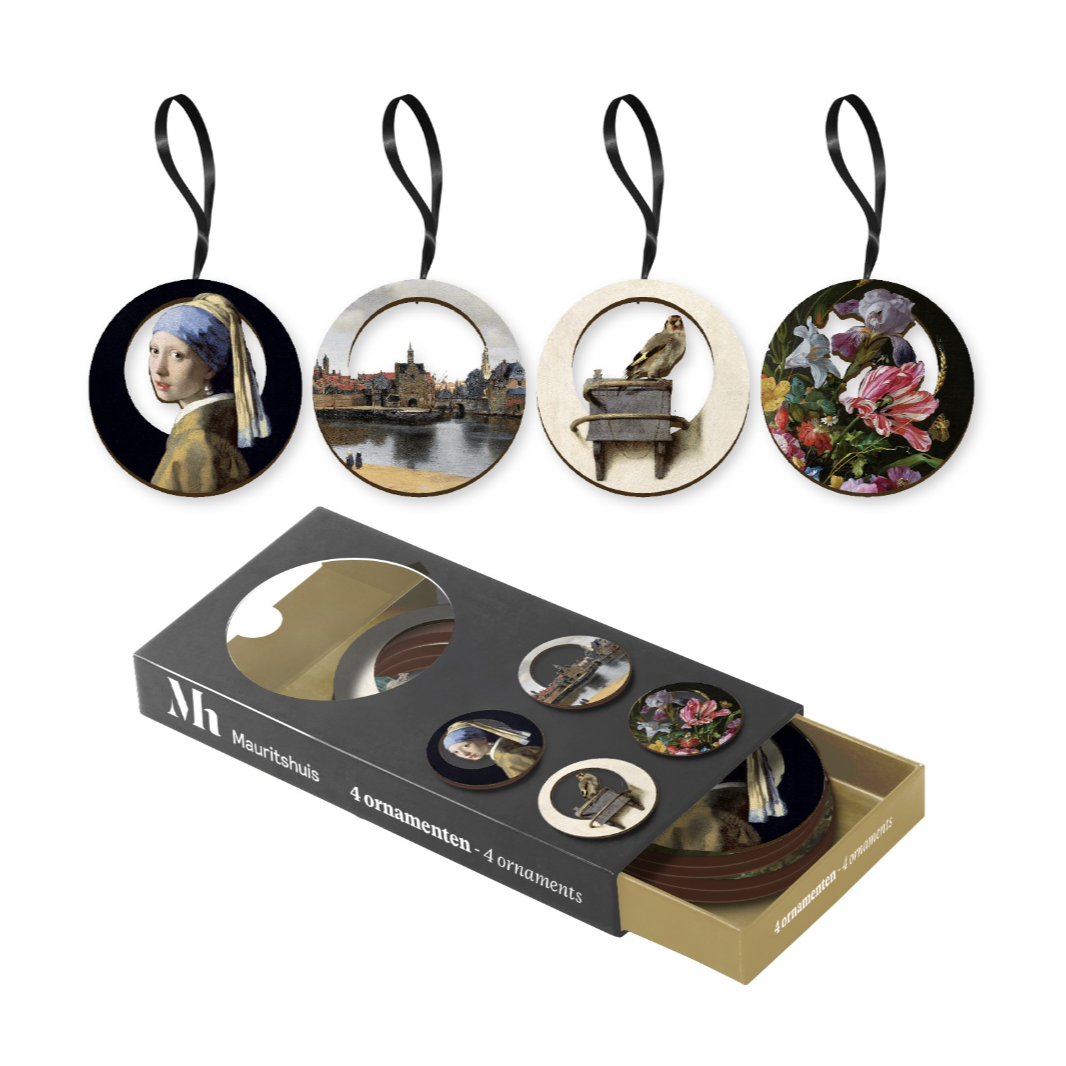 Mauritshuis Collection Wood Ornament Box Set