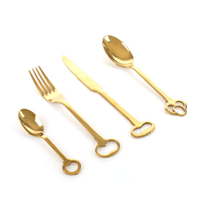 Keytlery Gold Set of 24 Cutlery Set
