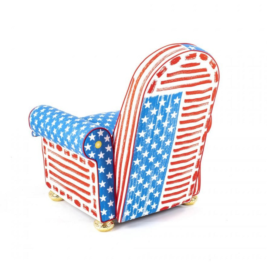 Lazy Painter USA Reclining Armchair by Seletti
