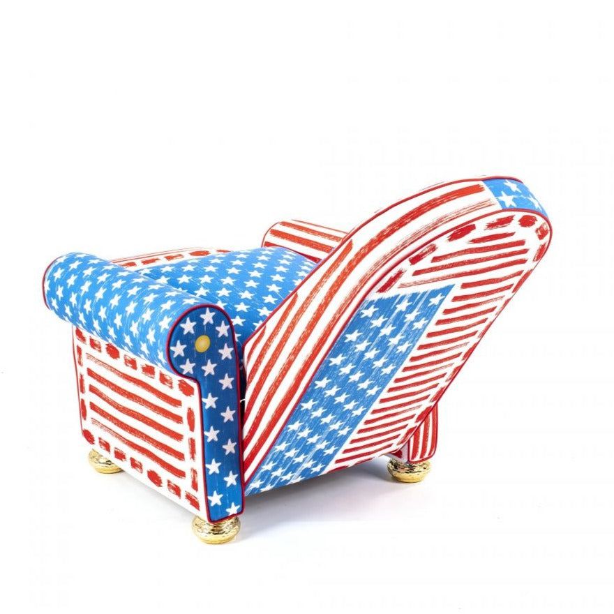 Lazy Painter USA Reclining Armchair by Seletti