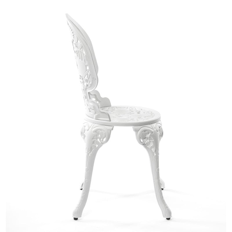 Industry Garden Aluminum Chair White