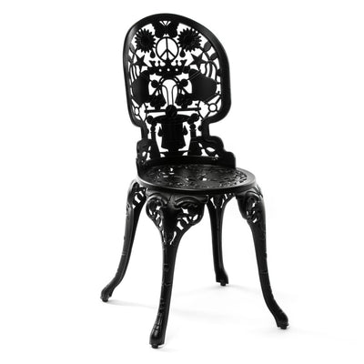 Industry Garden Aluminum Chair Black