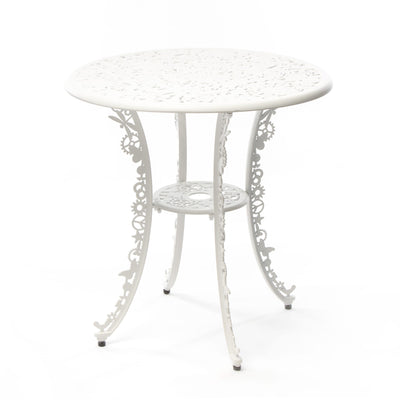 Industry Garden Aluminium Round Table White by Seletti