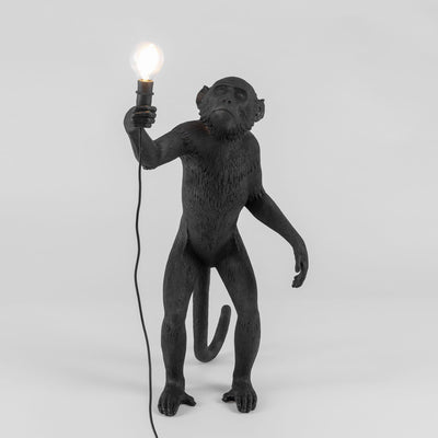 The Monkey Lamp Black - Standing Version