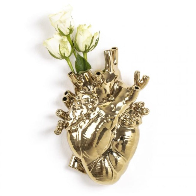 Seletti Love in Bloom Heart Vase Collection | zillymonkey