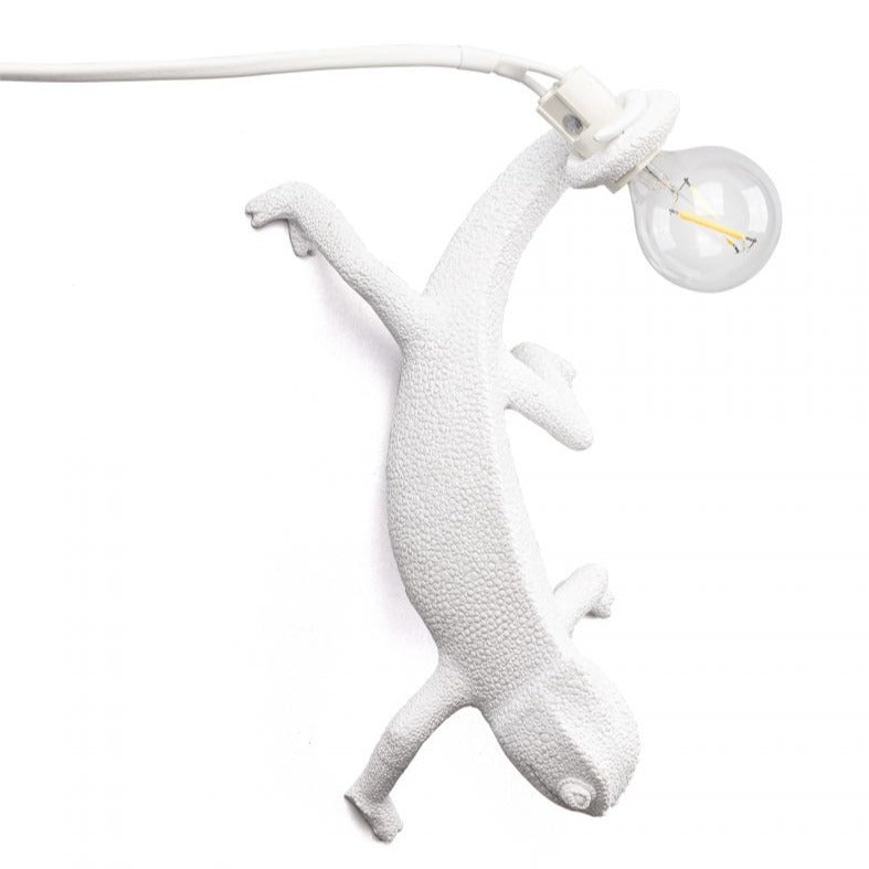Chameleon Lamp Going Down by Seletti