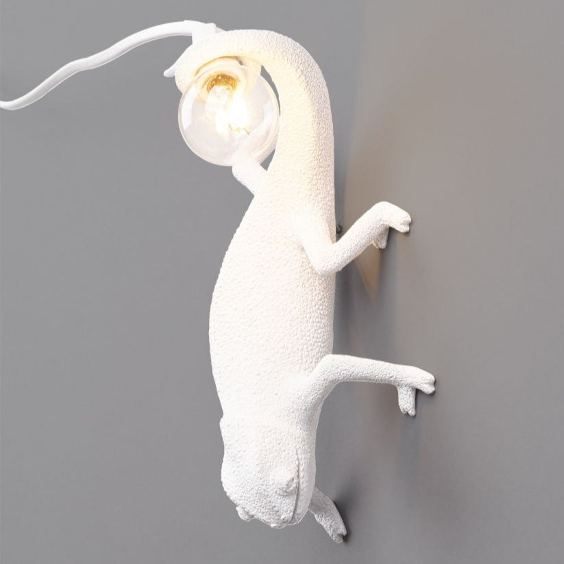 Chameleon Lamp Going Down by Seletti
