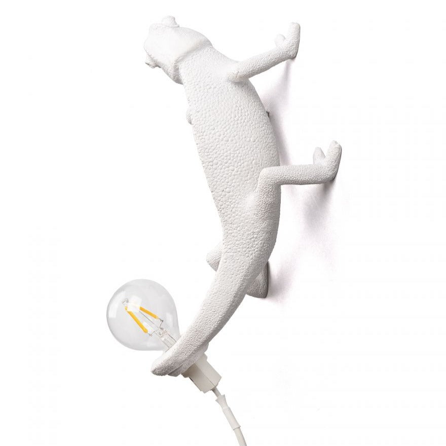 Chameleon Lamp Going Up by Seletti