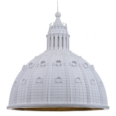 Cupolone White Ceiling Lamp by Seletti
