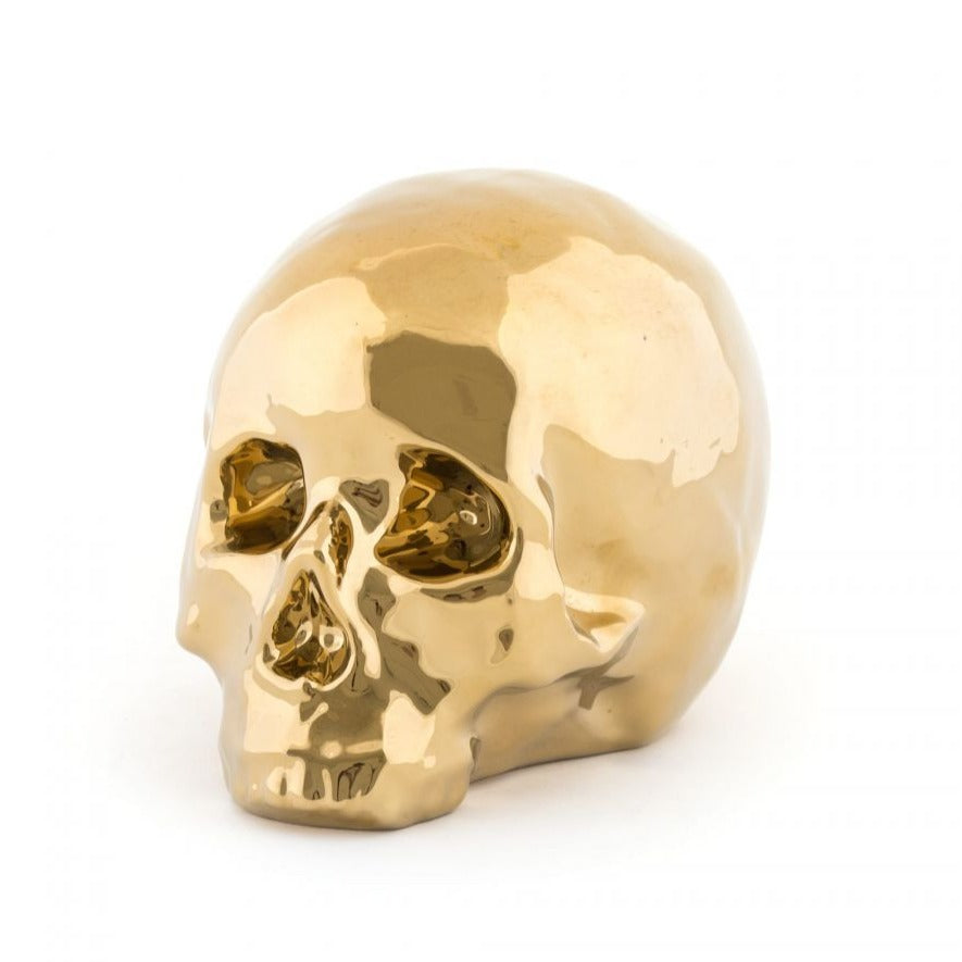 Memorabilia My Skull Gold by Seletti