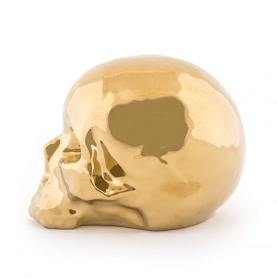 Memorabilia My Skull Gold by Seletti