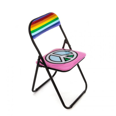 Folding Chair Peace by Seletti