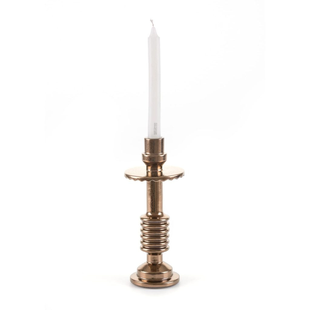 Trasminssion II Big Ceramic Candle Holder by Diesel Living with Seletti