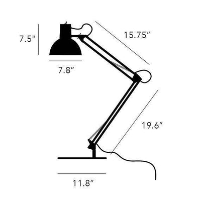 Spring Balanced Table Lamp by Midgard