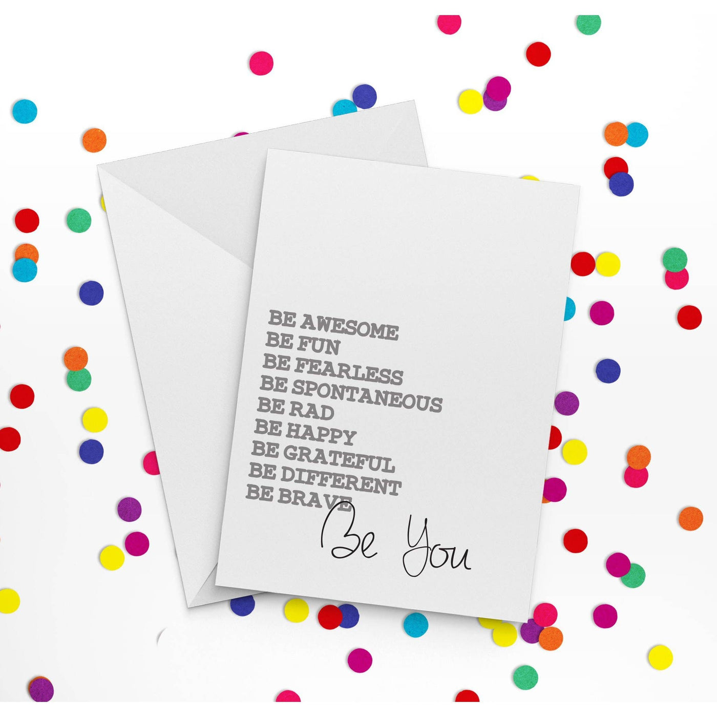 "Be You" Card