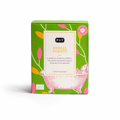 Herbal Tea Variety Box (Organic) by Paper & Tea