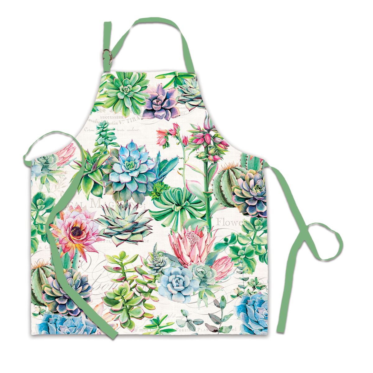 Pink Cactus Apron by Michel Design Works