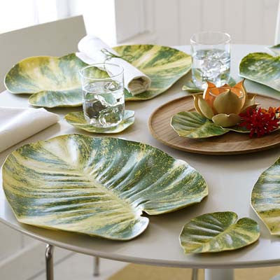 BaliHai Pothos Leaf Coasters