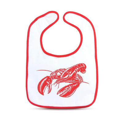 Dressed to Spill Lobster Teether and Bib Set