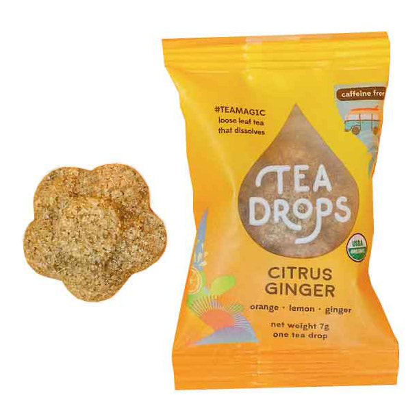 Citrus Ginger Tea Drops (Organic)