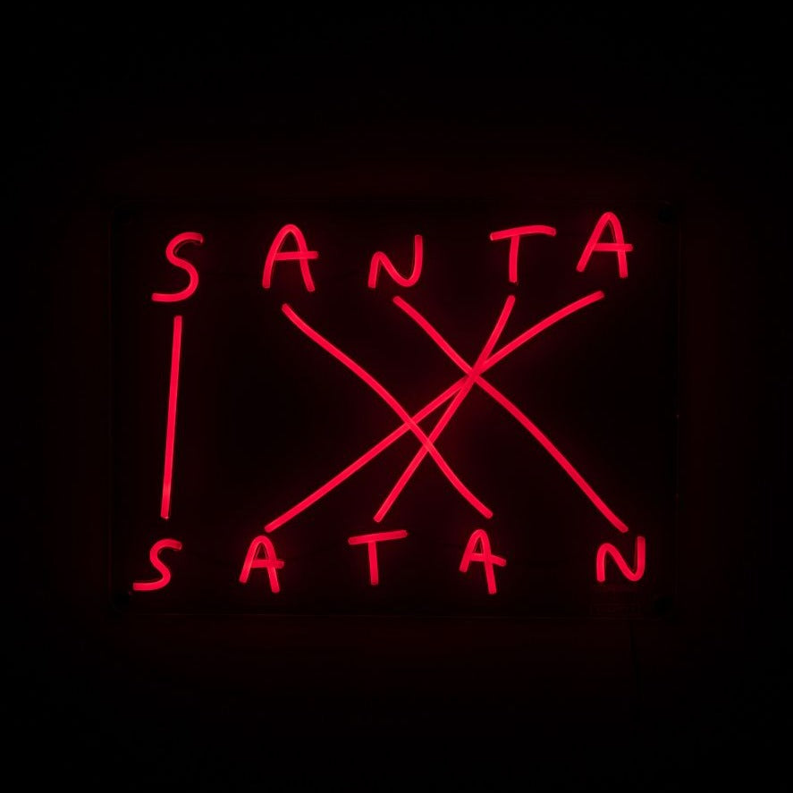 Santa Satan Led Lamp