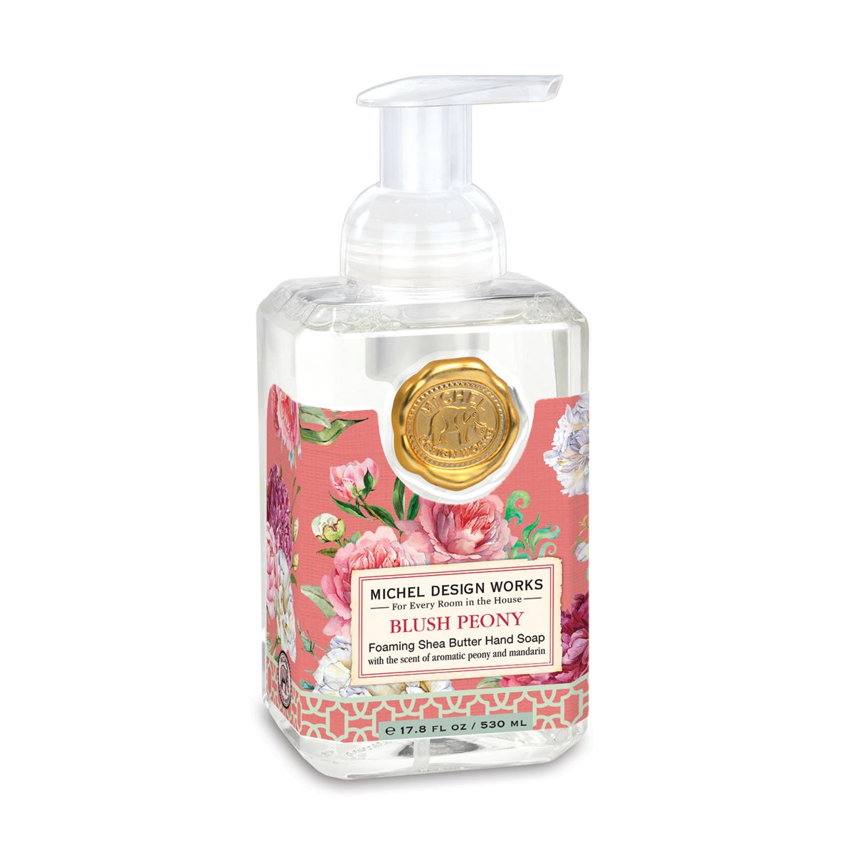 Blush Peony Foaming Hand Soap by Michel Design Works