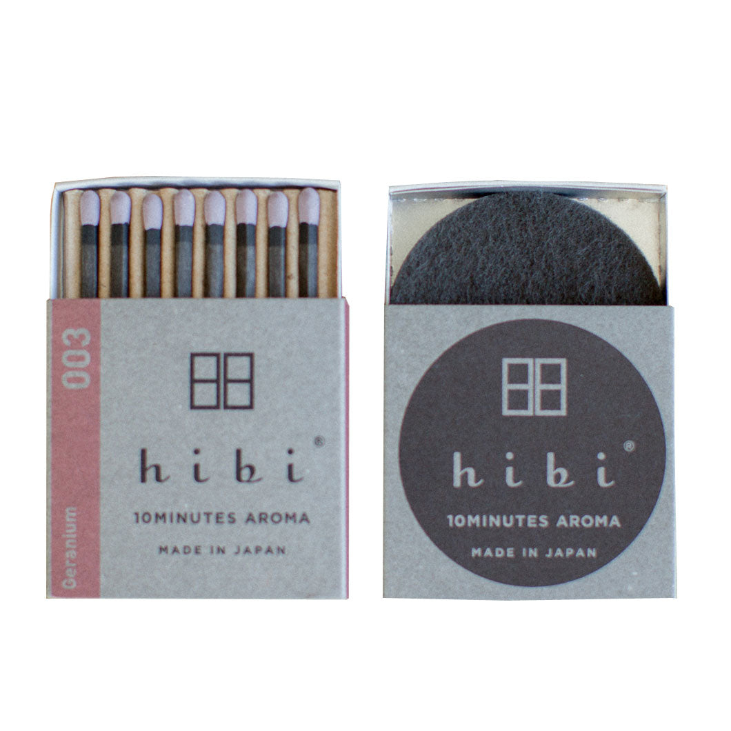 Hibi Incense Matches - Geranium by Hibi Match